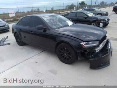 2014 Audi A4 Premium, черный — VIN WAUAFAFL5EA079805, IAAI