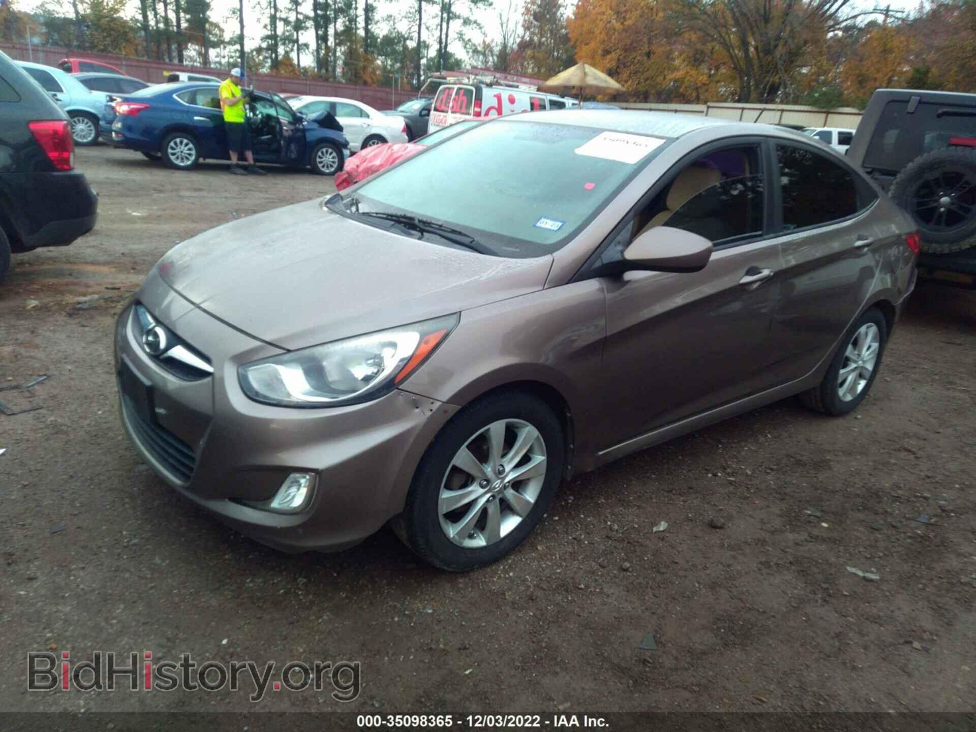 2012 HYUNDAI ACCENT - VIN: KMHCU4AE8CU087710 - Фото 2