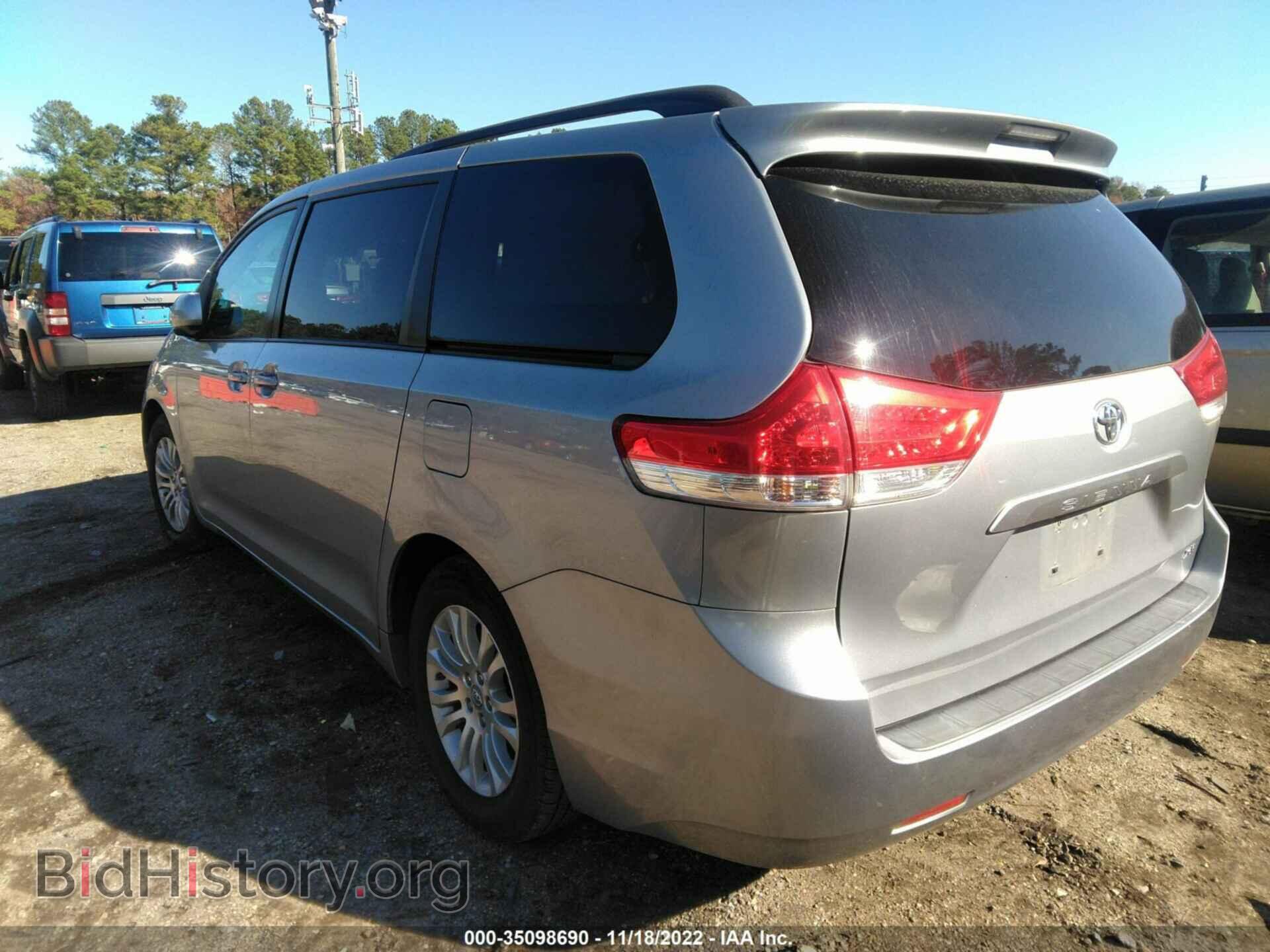 2012 TOYOTA SIENNA - VIN: 5TDYK3DC1CS211891 - Фото 3