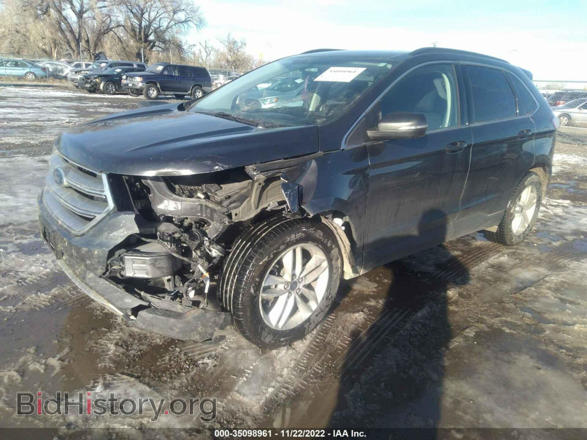 2015 FORD EDGE - VIN: 2FMTK4J82FBB27550 - Фото 2