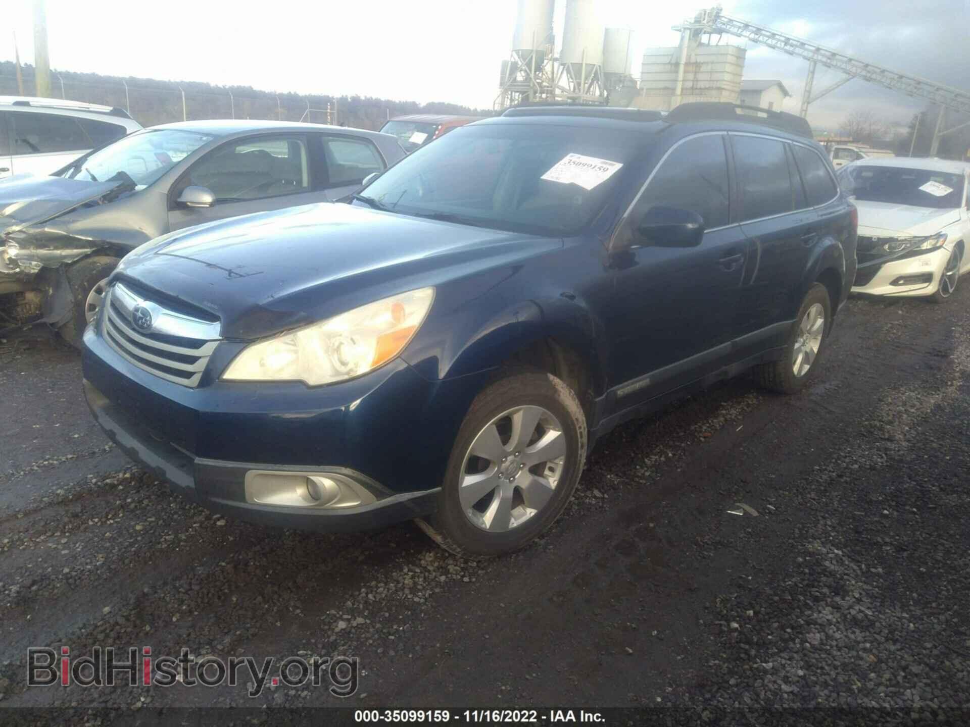 2011 SUBARU OUTBACK - VIN: 4S4BRBGC0B3444602 - Фото 2