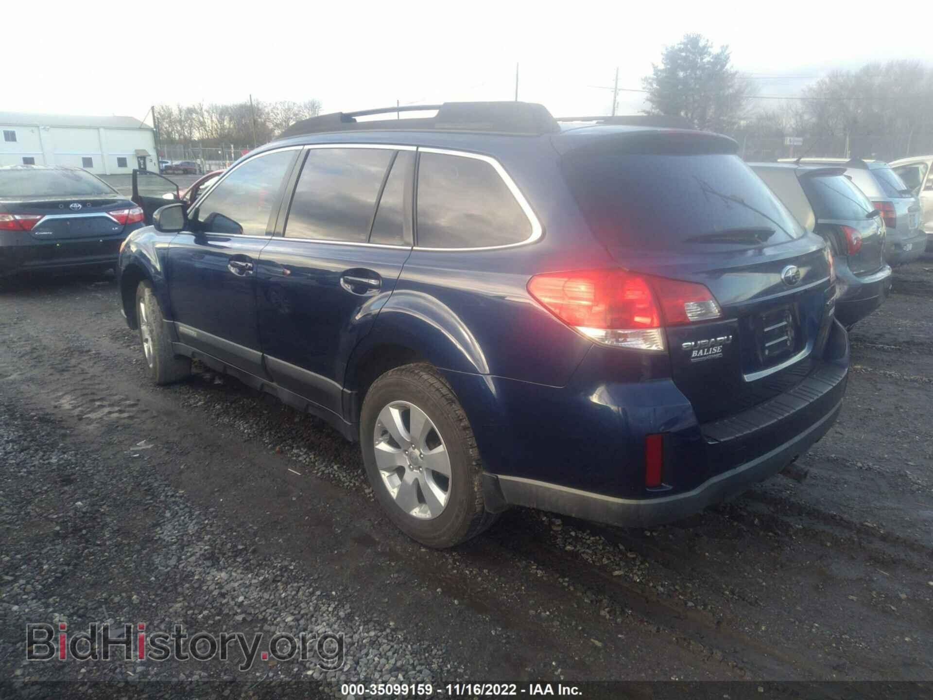 2011 SUBARU OUTBACK - VIN: 4S4BRBGC0B3444602 - Фото 3