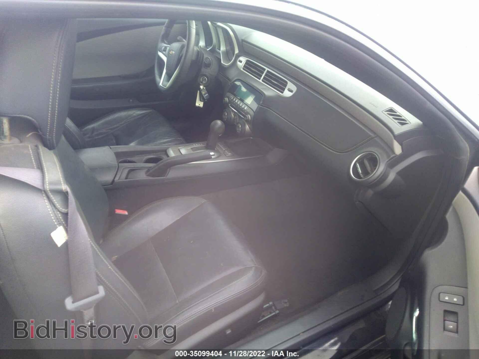 2012 CHEVROLET CAMARO - VIN: 2G1FA1E33C9141339 - Фото 5