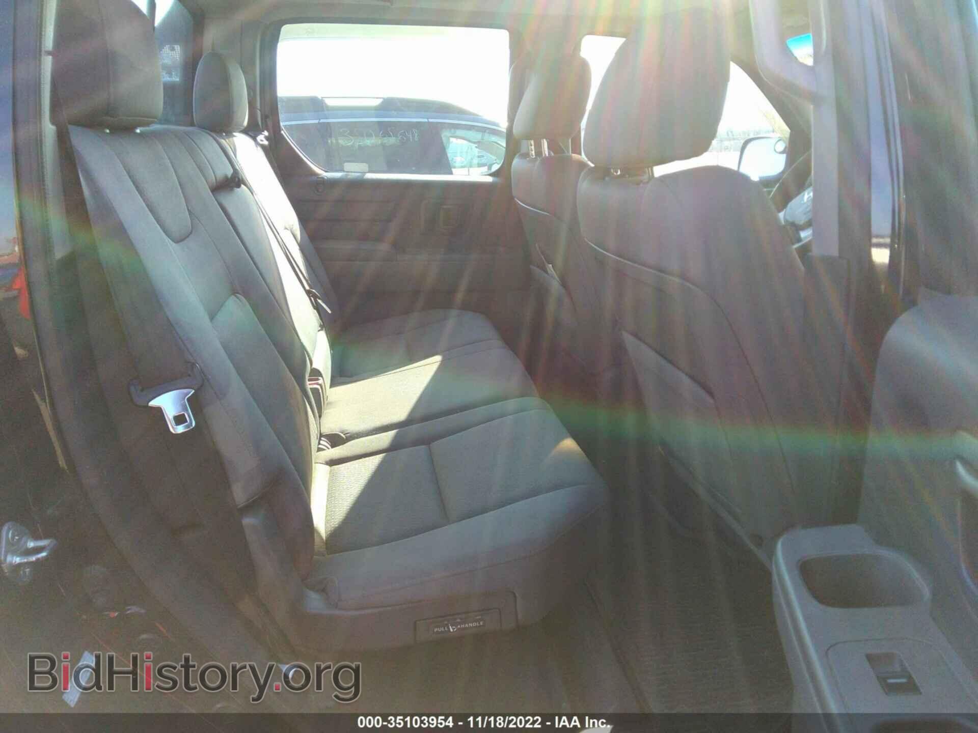 2009 HONDA RIDGELINE - VIN: 5FPYK16289B105662 - Фото 8