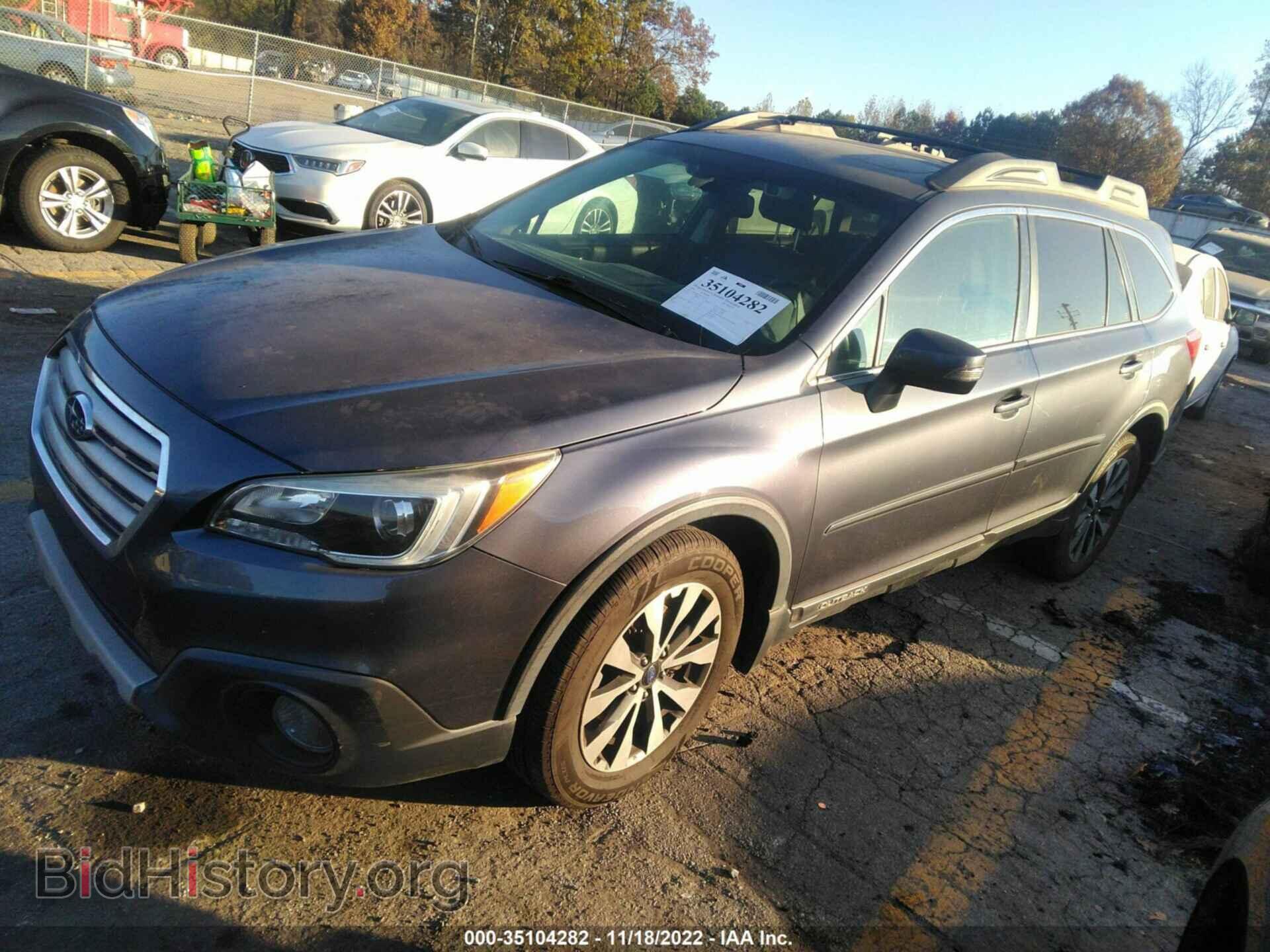 2016 SUBARU OUTBACK - VIN: 4S4BSBNC8G3205331 - Фото 2