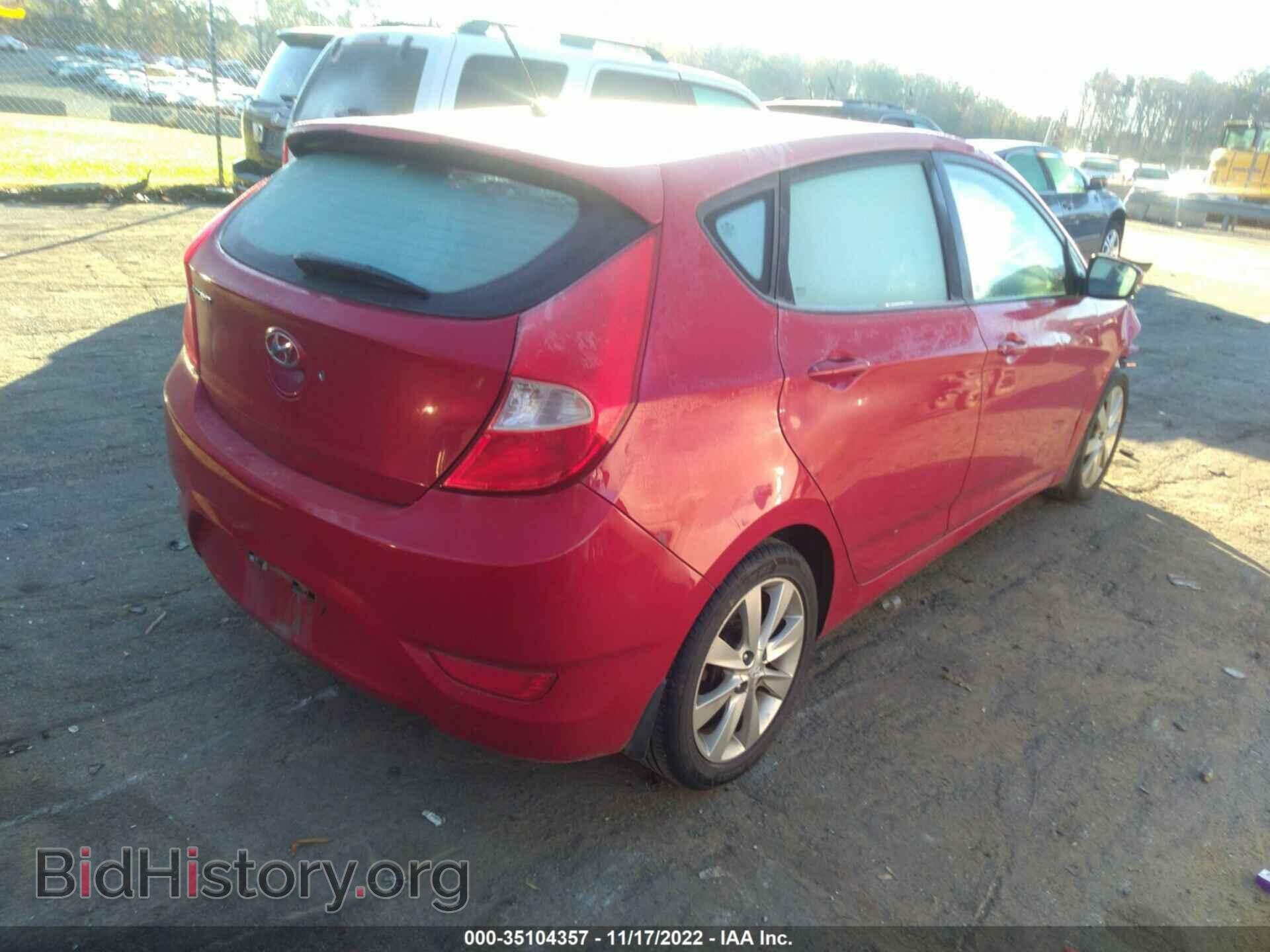 2013 HYUNDAI ACCENT - VIN: KMHCU5AE3DU089727 - Photo 4