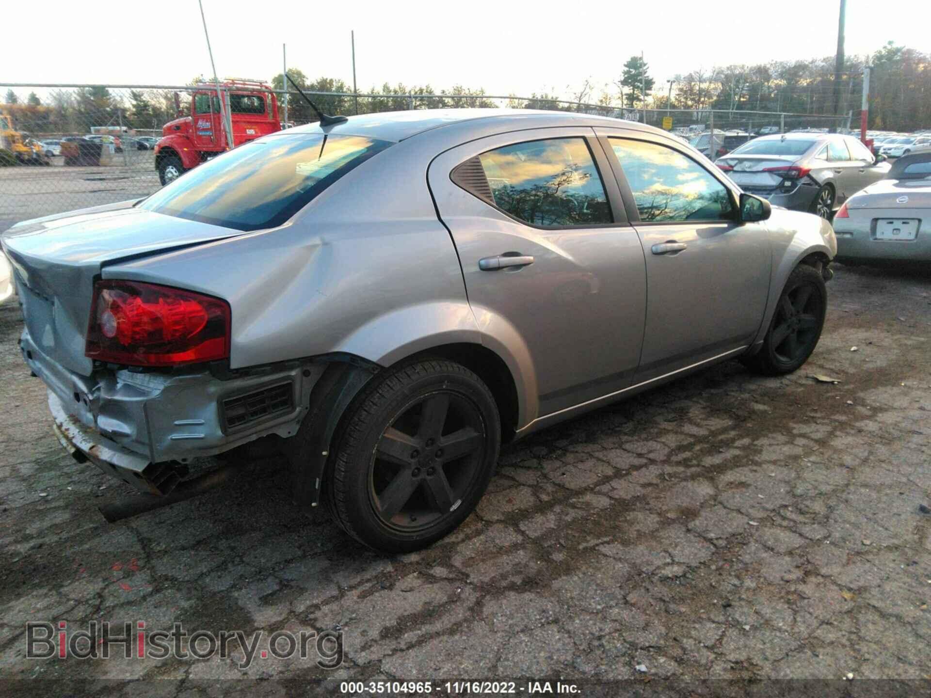 2013 DODGE AVENGER - VIN: 1C3CDZAB1DN535860 - Фото 4