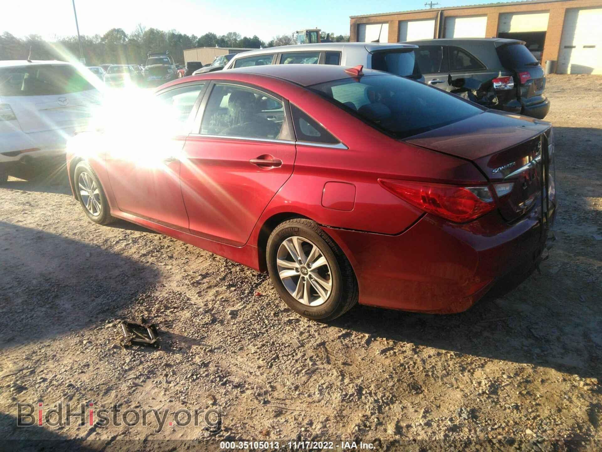 2014 HYUNDAI SONATA - VIN: 5NPEB4AC8EH856169 - Фото 3