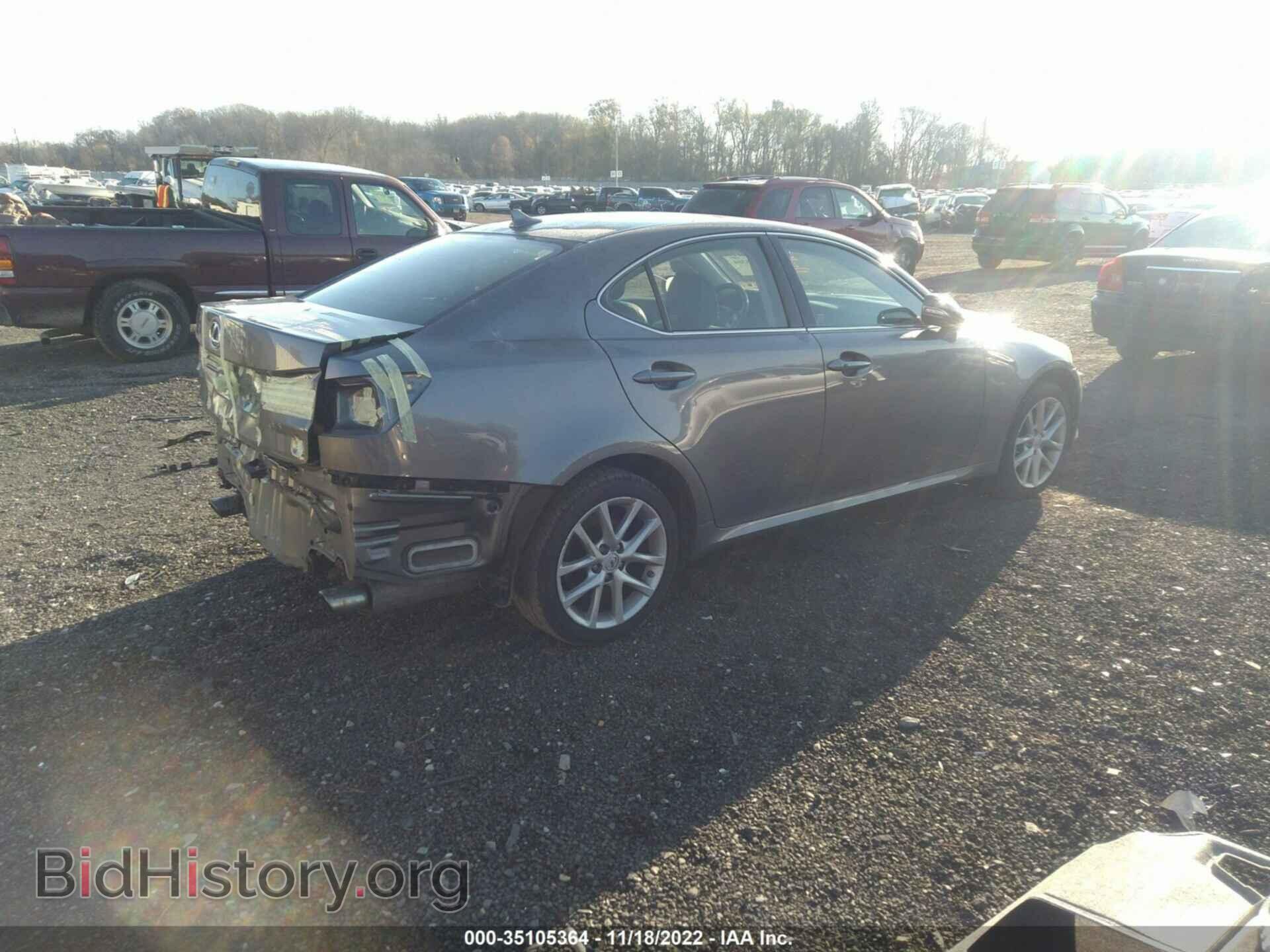 2012 LEXUS IS 250 - VIN: JTHCF5C21C2036003 - Фото 4