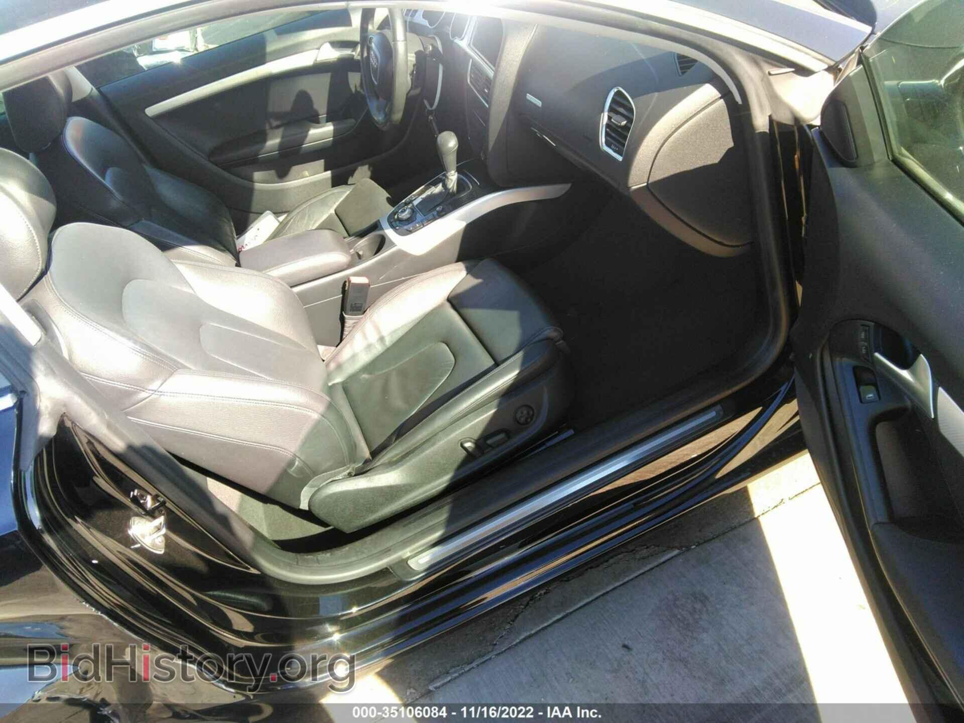2011 AUDI A5 - VIN: WAULFAFR0BA021027 - Фото 5