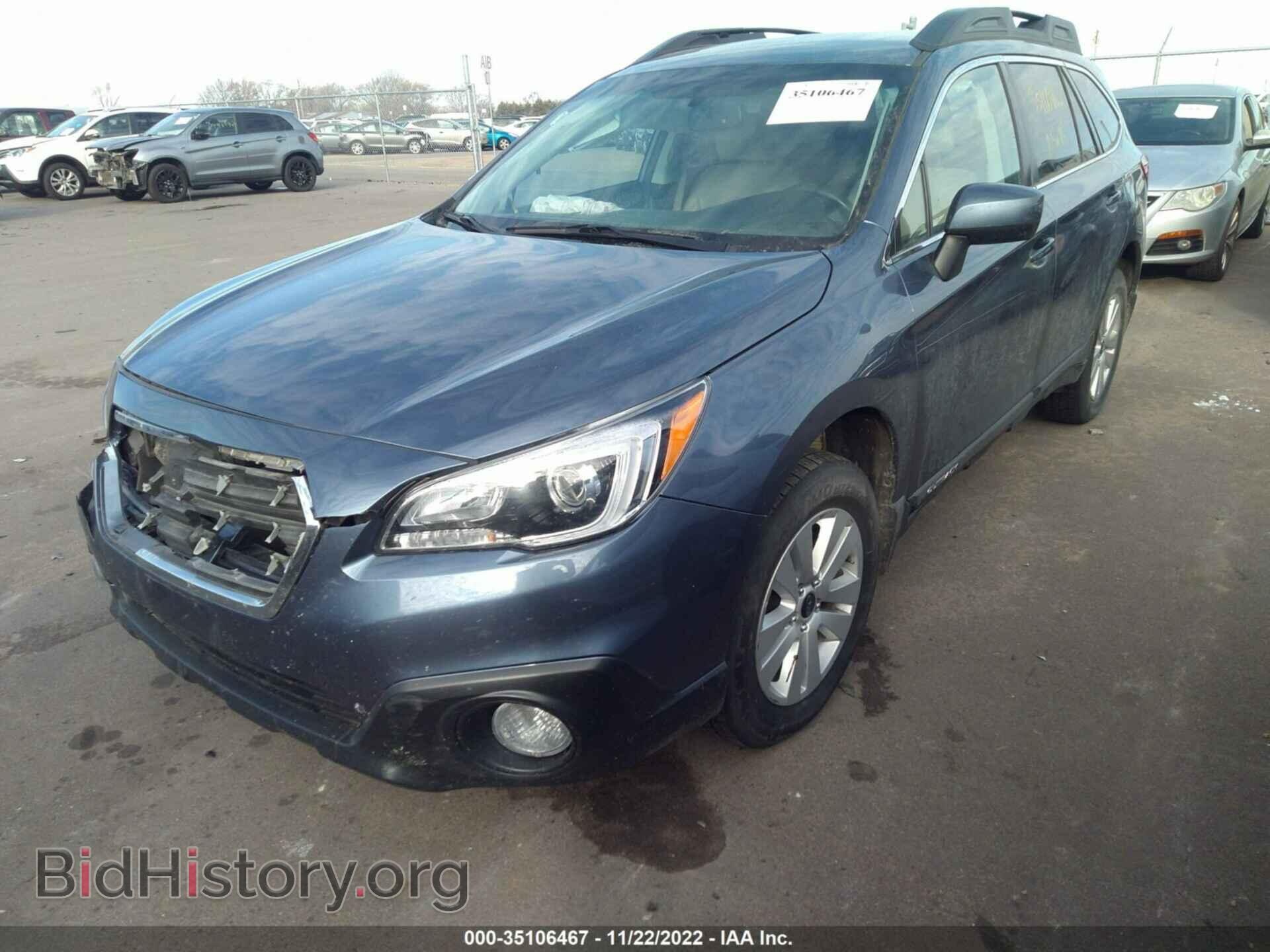 2015 SUBARU OUTBACK - VIN: 4S4BSBCC6F3316199 - Фото 2