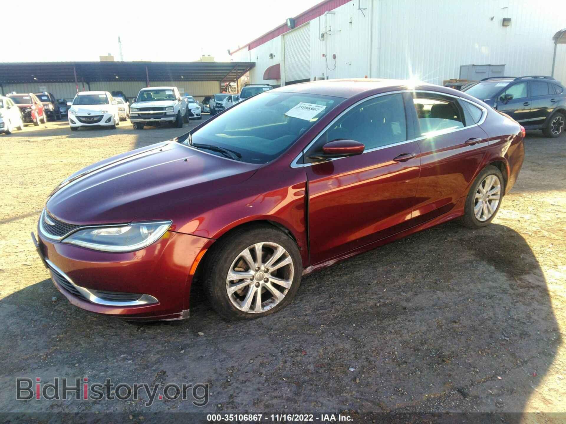 2016 CHRYSLER 200 - VIN: 1C3CCCAB3GN155259 - Фото 2
