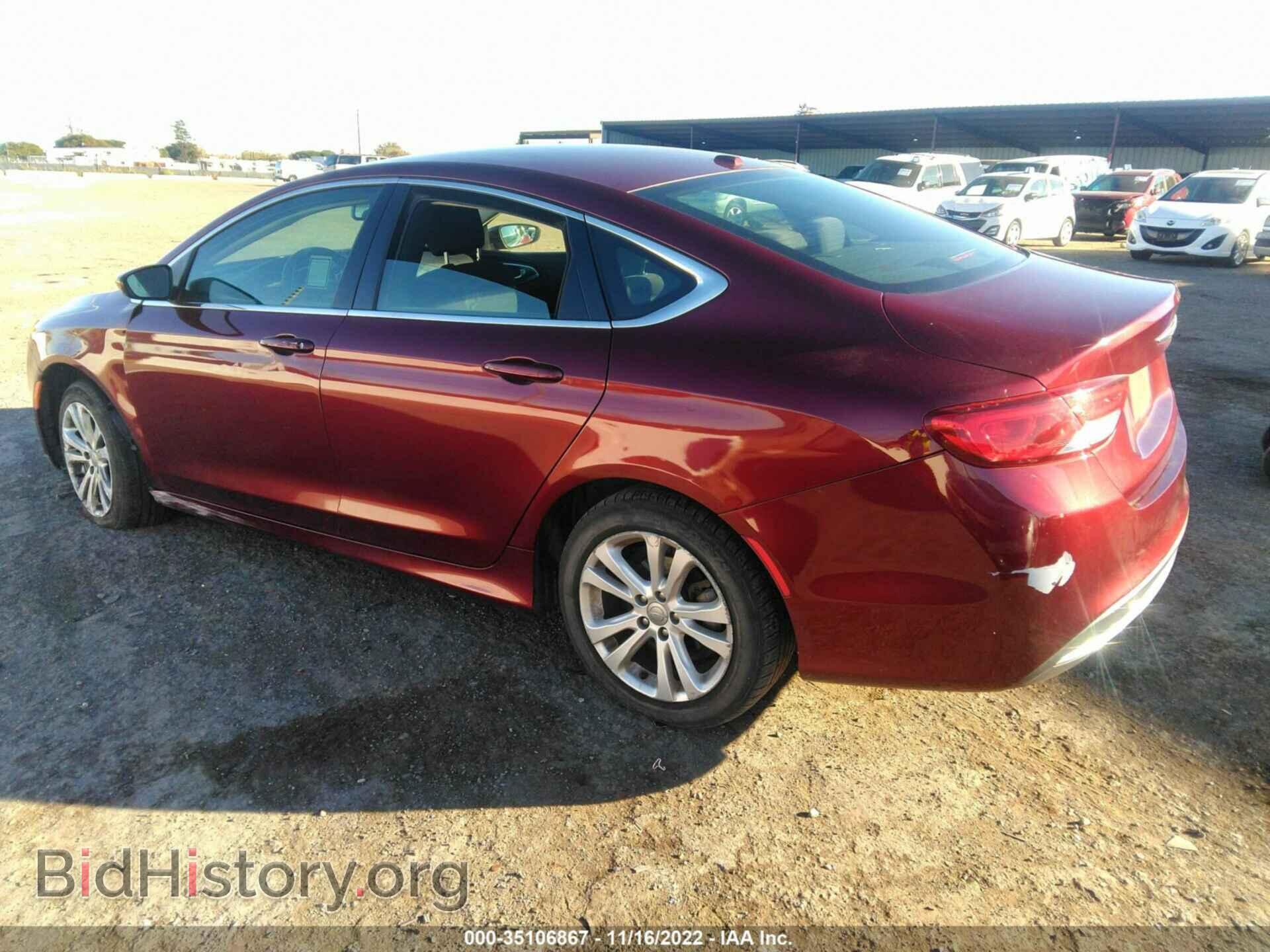 2016 CHRYSLER 200 - VIN: 1C3CCCAB3GN155259 - Фото 3