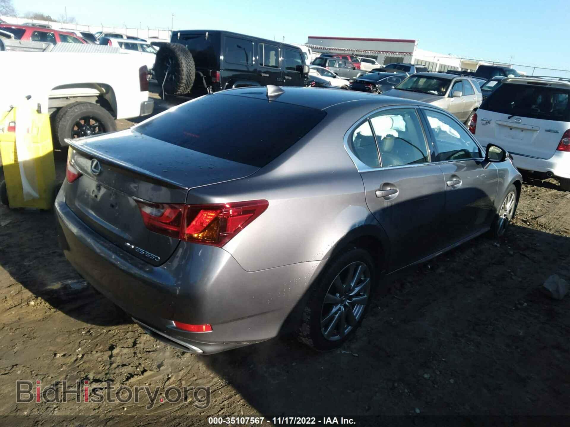 2015 LEXUS GS 350 - VIN: JTHCE1BL2FA007738 - Фото 4