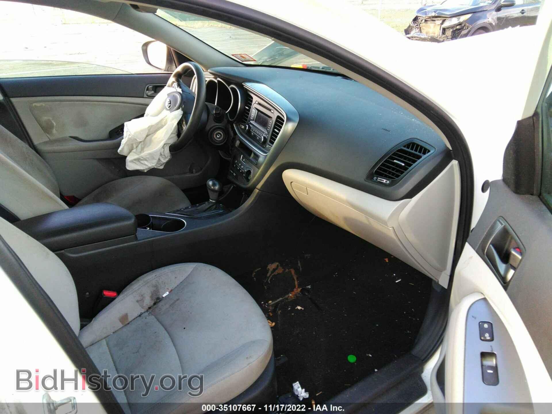 2014 KIA OPTIMA - VIN: KNAGM4A79E5524339 - Photo 5