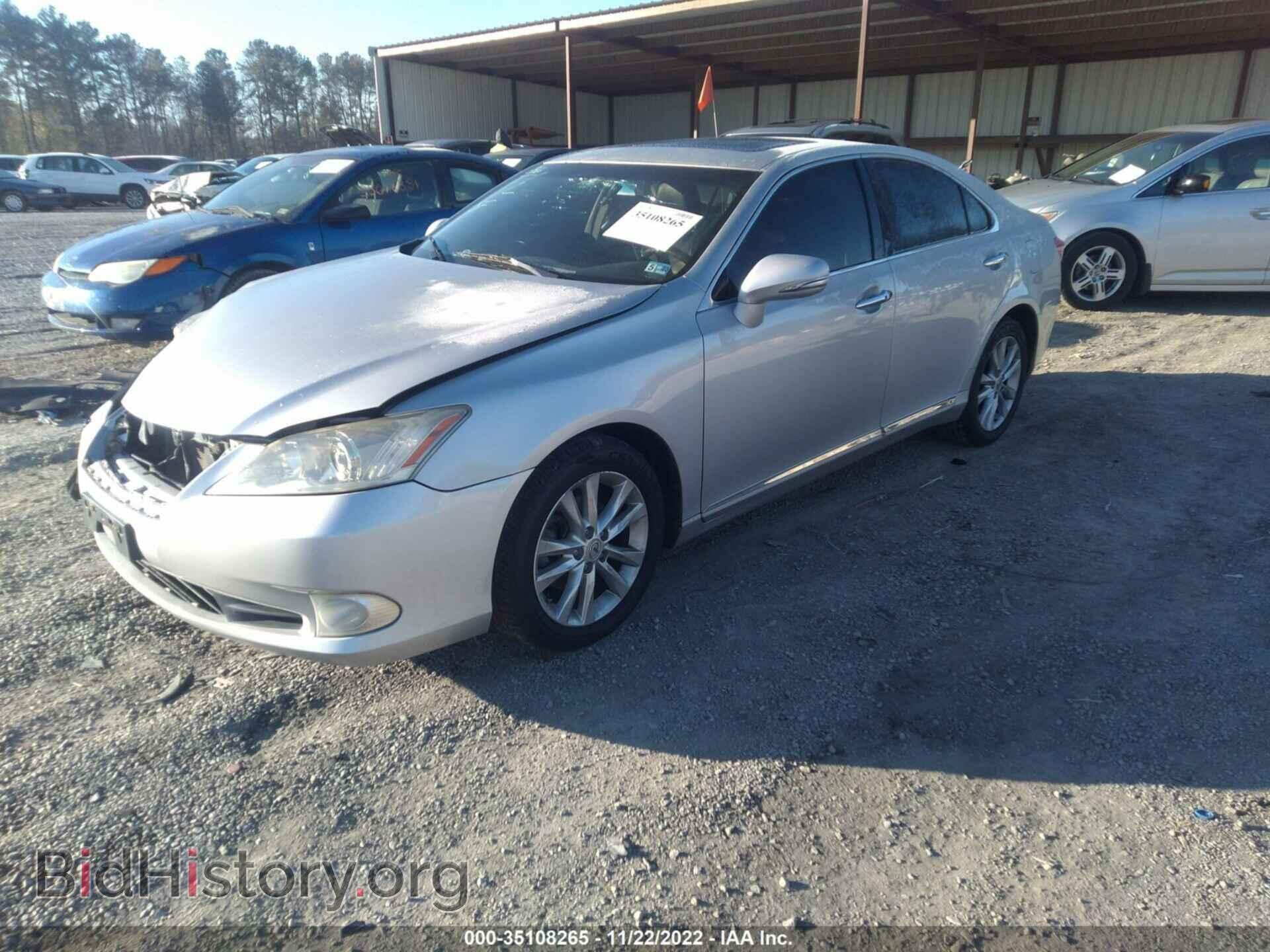 2012 LEXUS ES 350 - VIN: JTHBK1EG6C2503943 - Фото 2