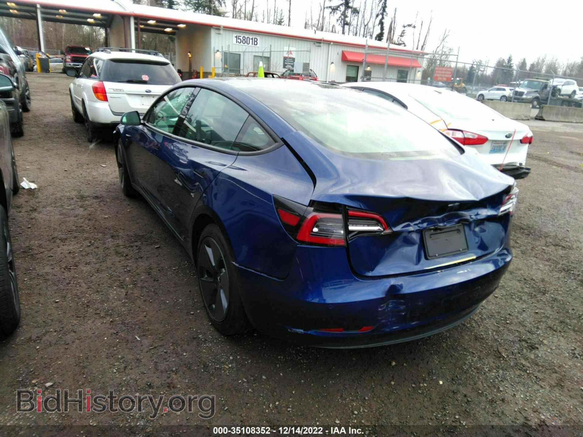 2021 TESLA MODEL 3 - VIN: 5YJ3E1EA2MF961731 - Photo 3