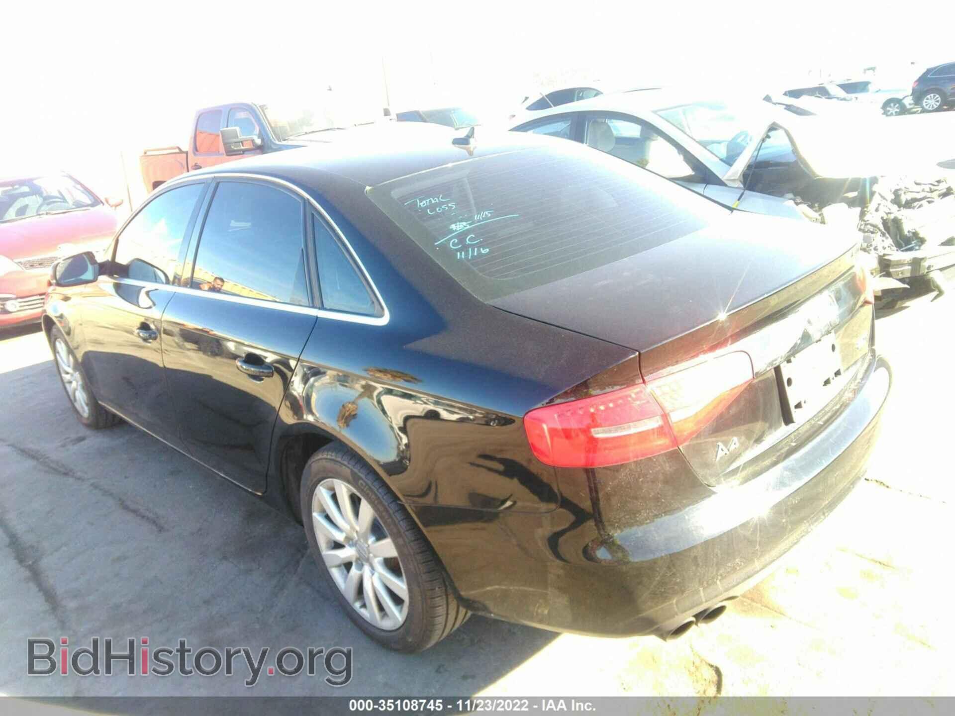 2013 AUDI A4 - VIN: WAUAFAFL5DA043336 - Фото 3