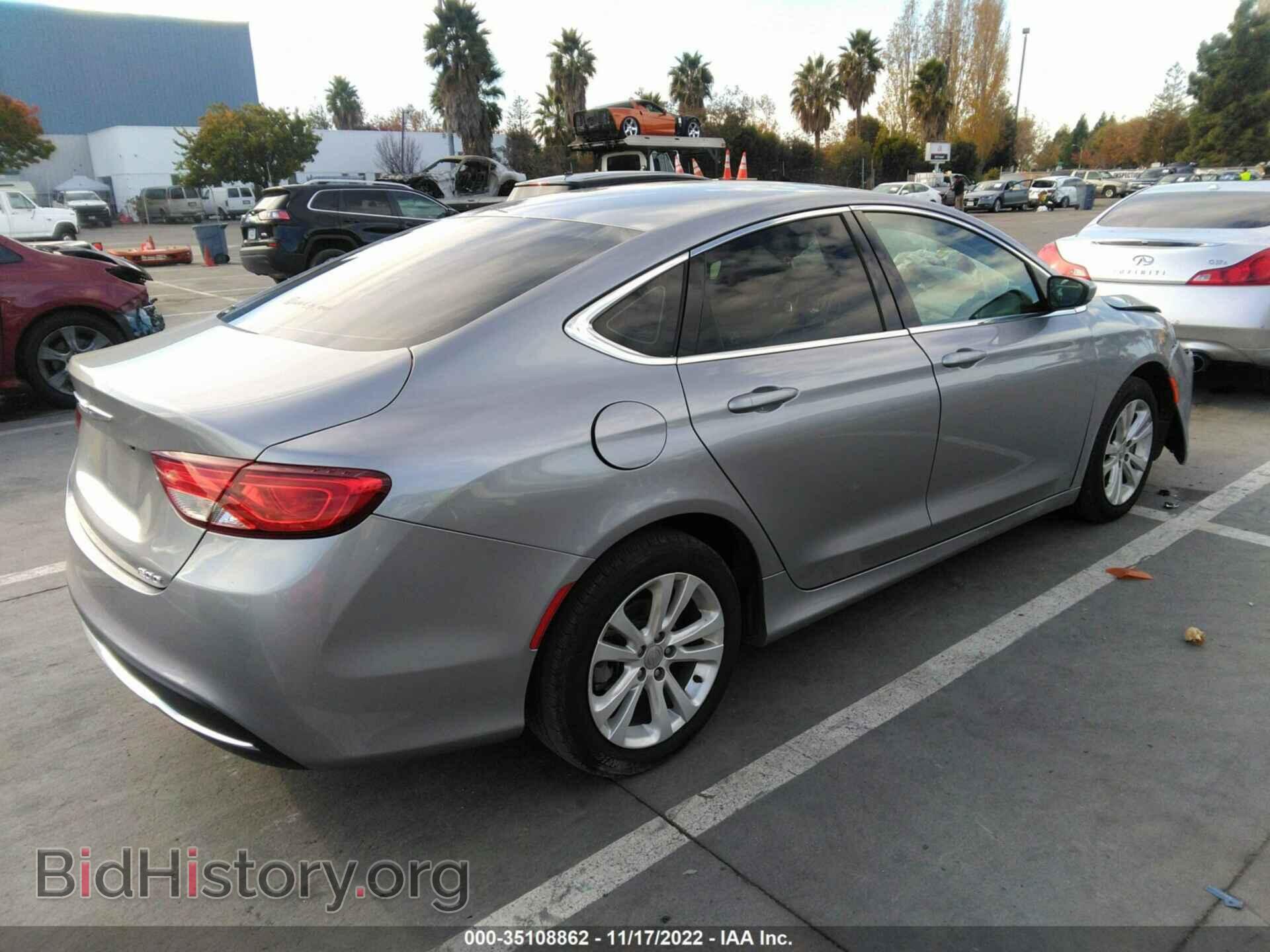 2016 CHRYSLER 200 - VIN: 1C3CCCAB0GN142579 - Фото 4
