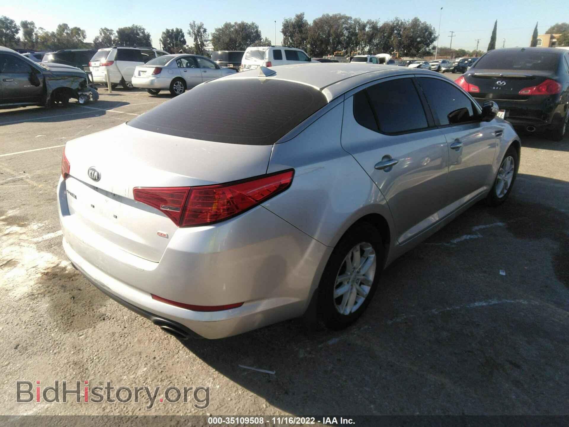 2013 KIA OPTIMA - VIN: KNAGM4A78D5348284 - Фото 4