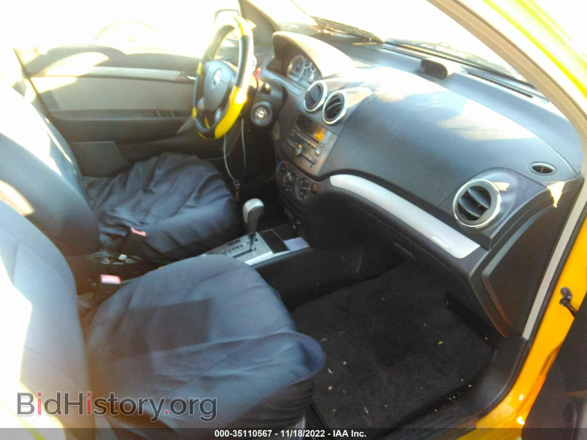 2011 CHEVROLET AVEO - VIN: KL1TG5DE3BB140716 - Фото 5