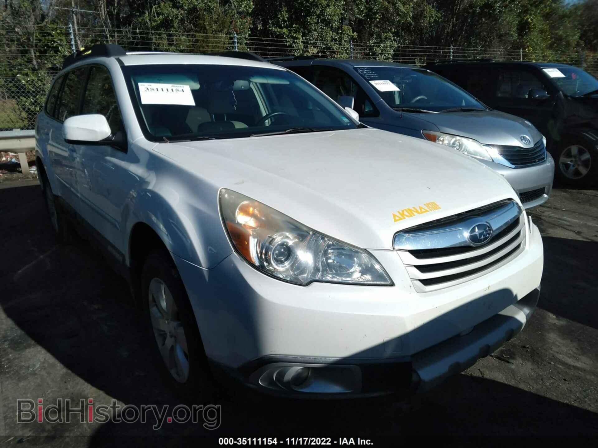Фотография 4S4BRCGC2C3209660 - SUBARU OUTBACK 2012