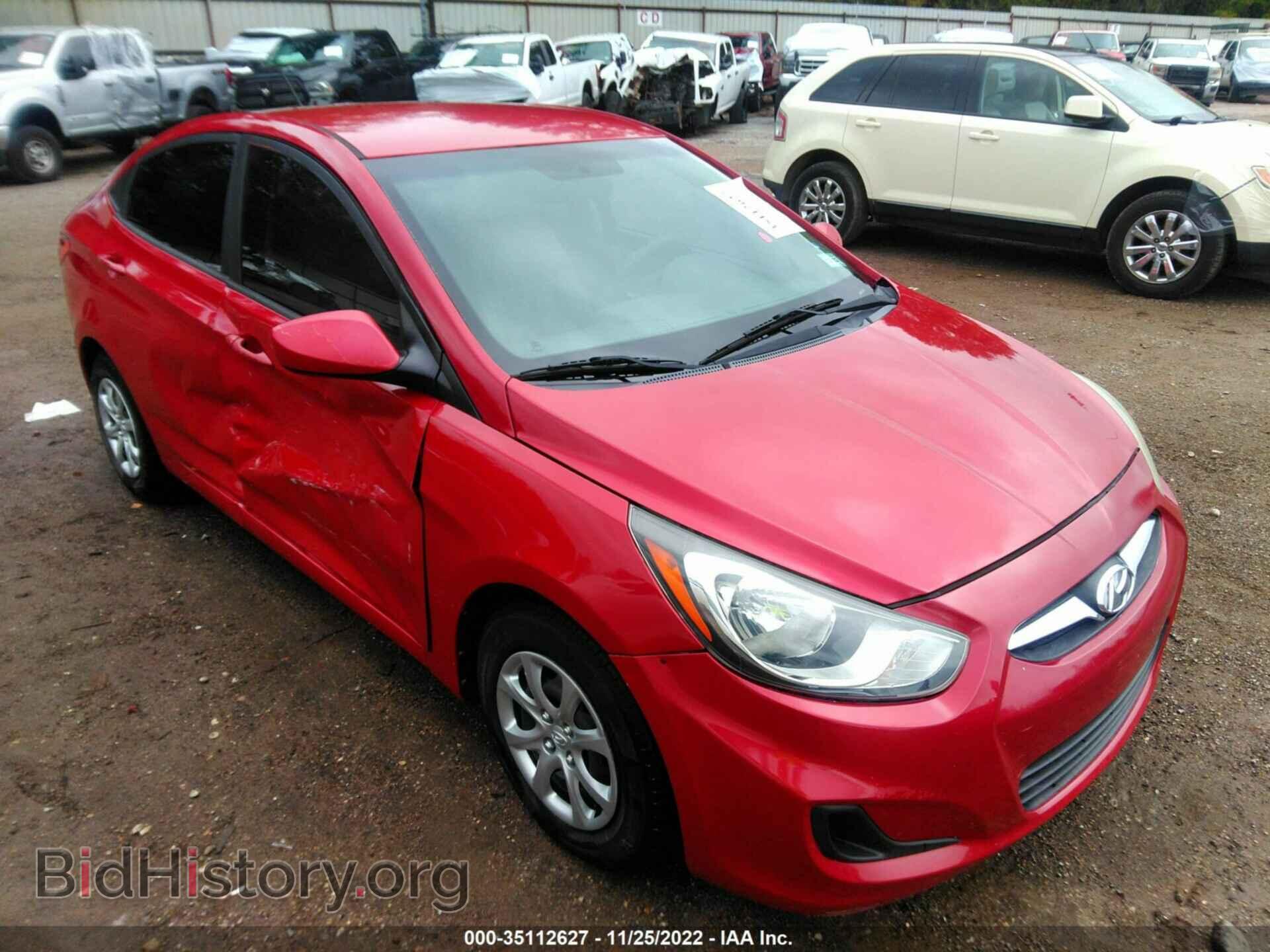 Photo KMHCT4AE6DU464295 - HYUNDAI ACCENT 2013