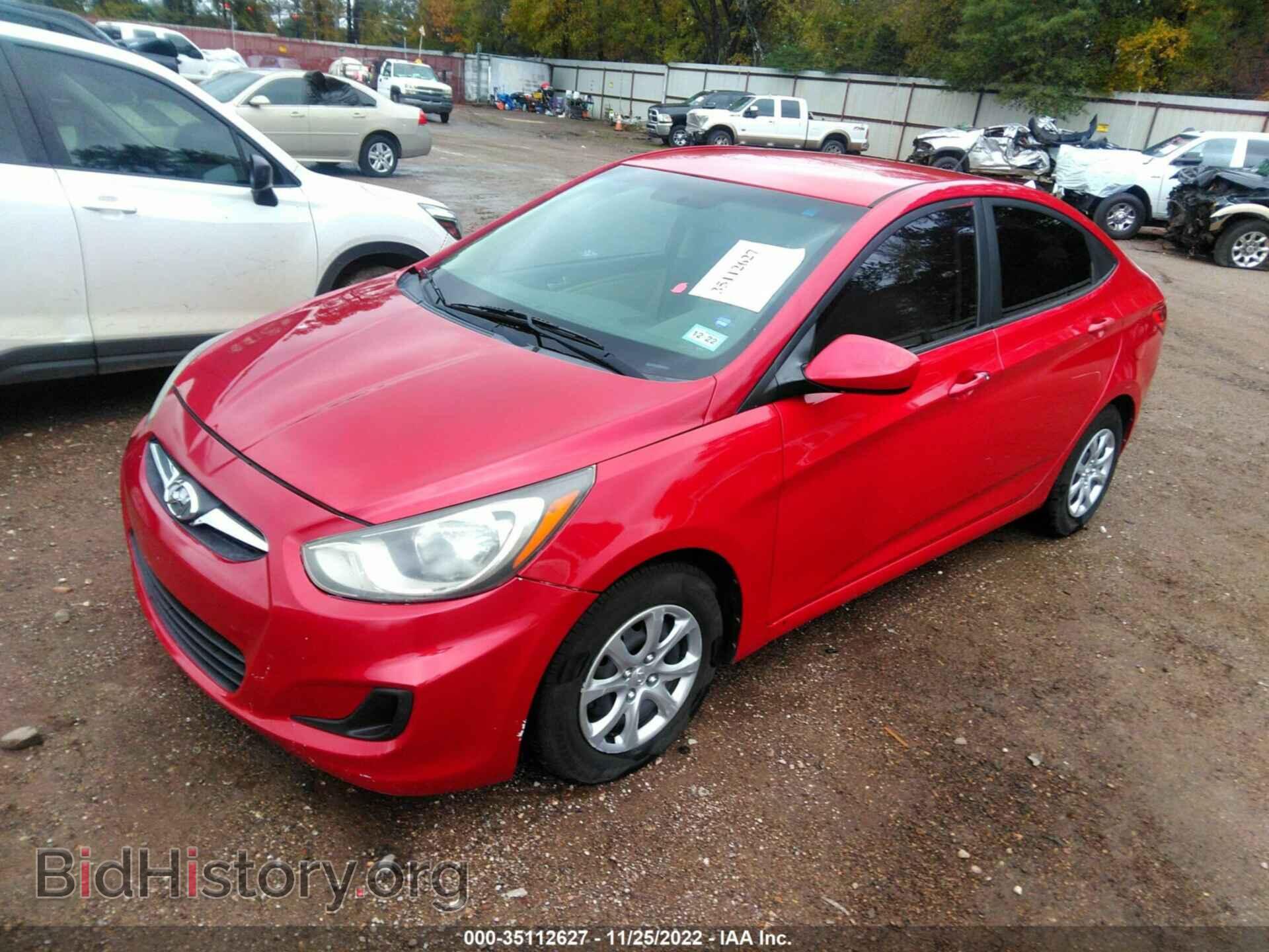 2013 HYUNDAI ACCENT - VIN: KMHCT4AE6DU464295 - Photo 2