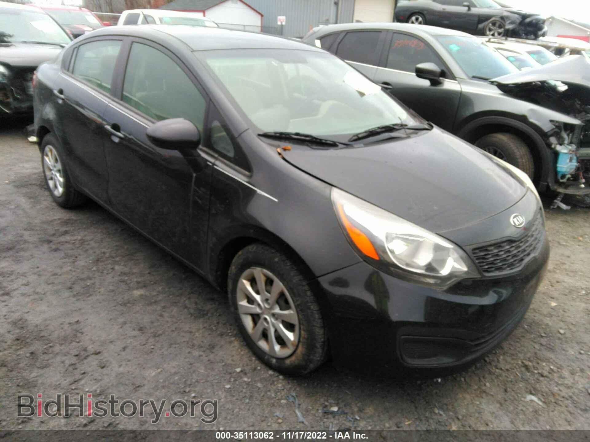 Photo KNADM4A32D6129508 - KIA RIO 2013
