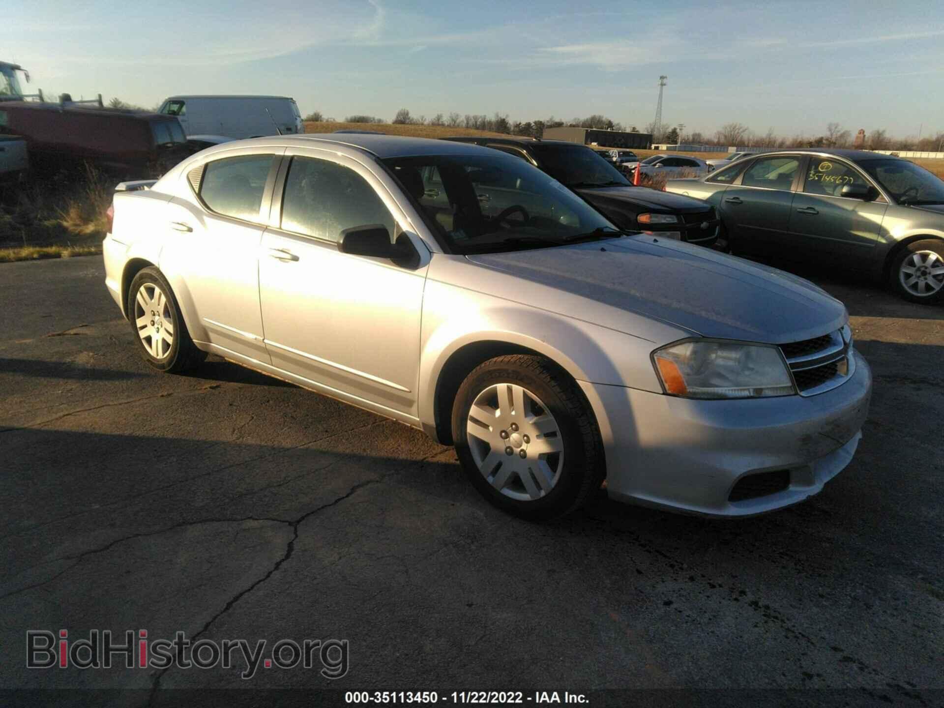 Photo 1B3BD4FB6BN515427 - DODGE AVENGER 2011
