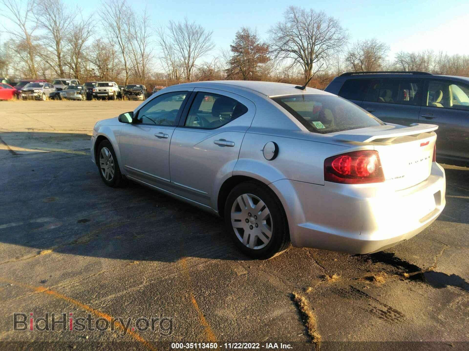 2011 DODGE AVENGER - VIN: 1B3BD4FB6BN515427 - Фото 3