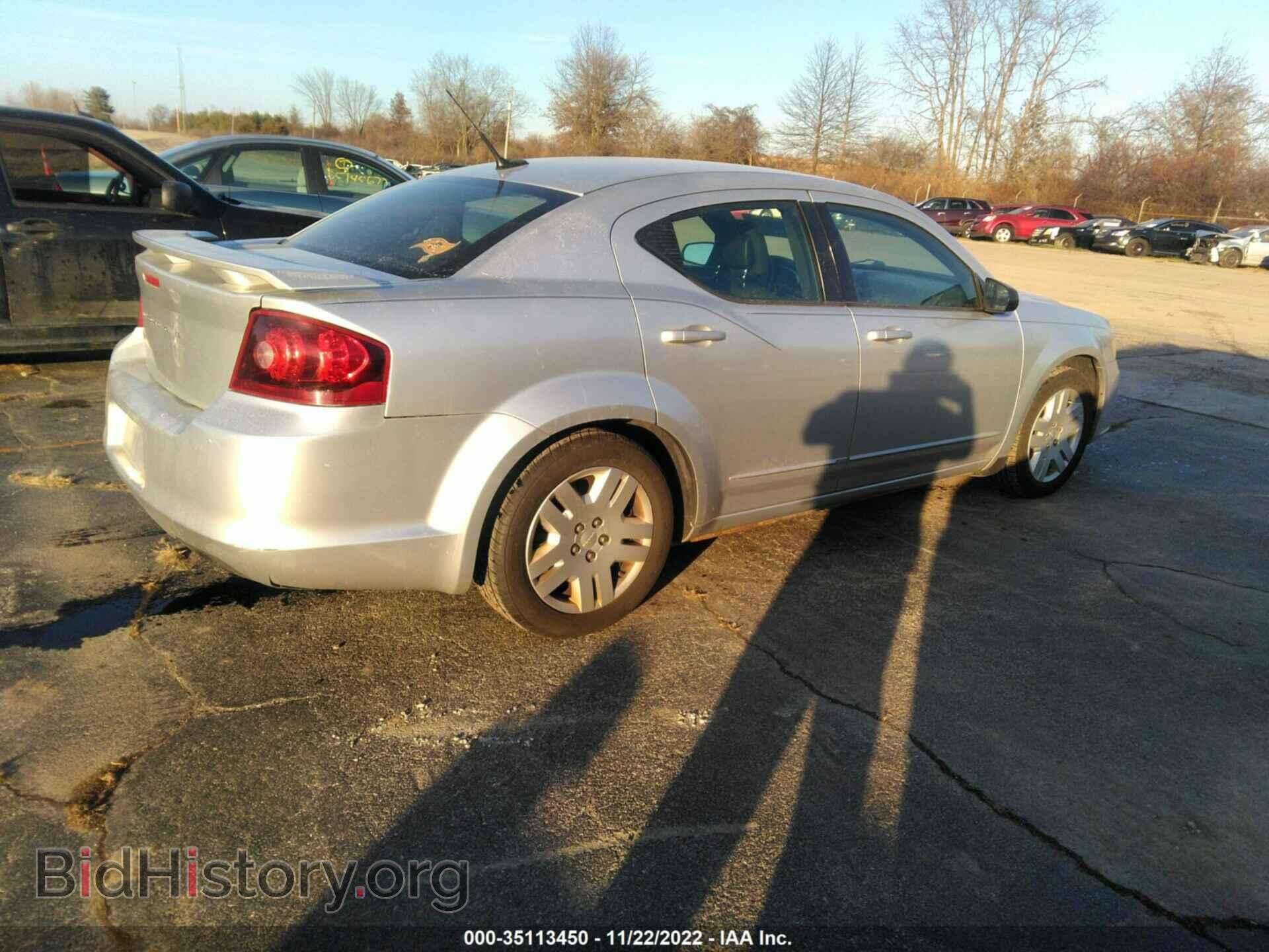 2011 DODGE AVENGER - VIN: 1B3BD4FB6BN515427 - Фото 4