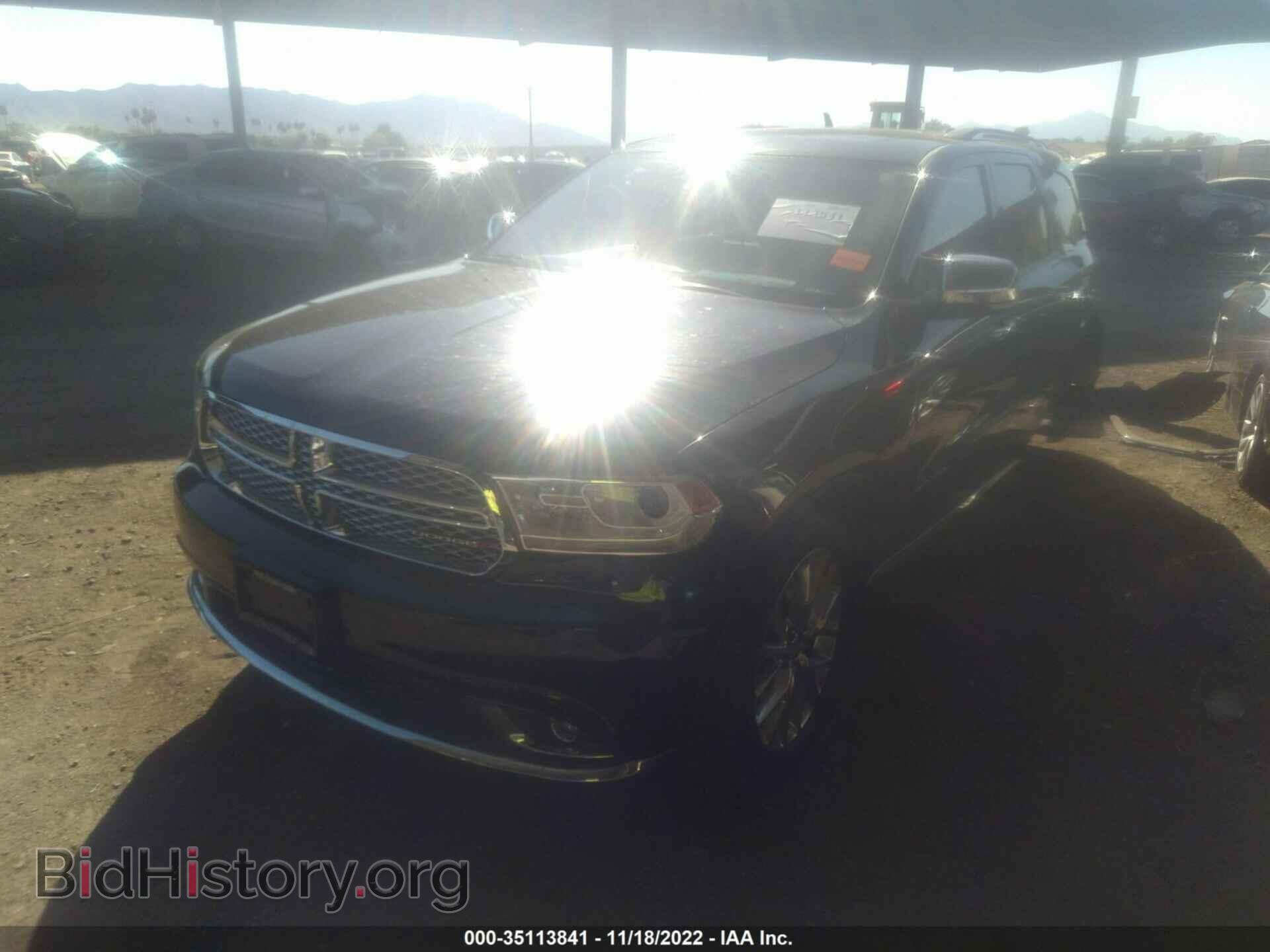 2014 DODGE DURANGO - VIN: 1C4RDJEG6EC435232 - Фото 2