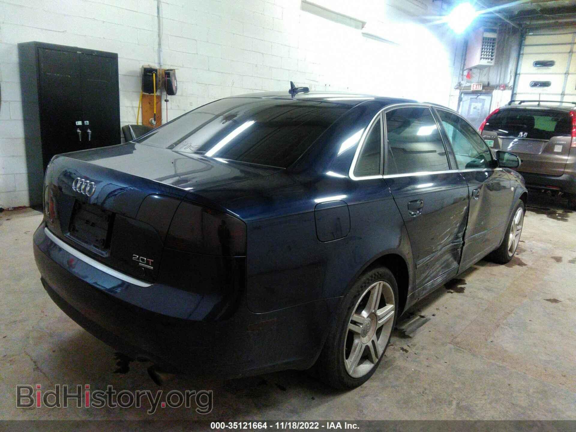 2006 AUDI A4 - VIN: WAUDF78E16A228405 - Фото 4