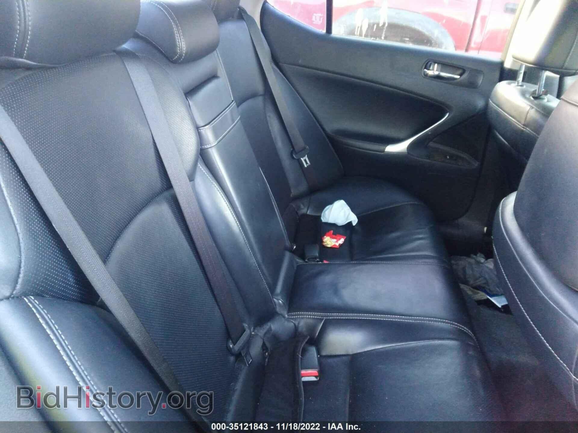 2010 LEXUS IS 250 - VIN: JTHBF5C2XA5109425 - Фото 8