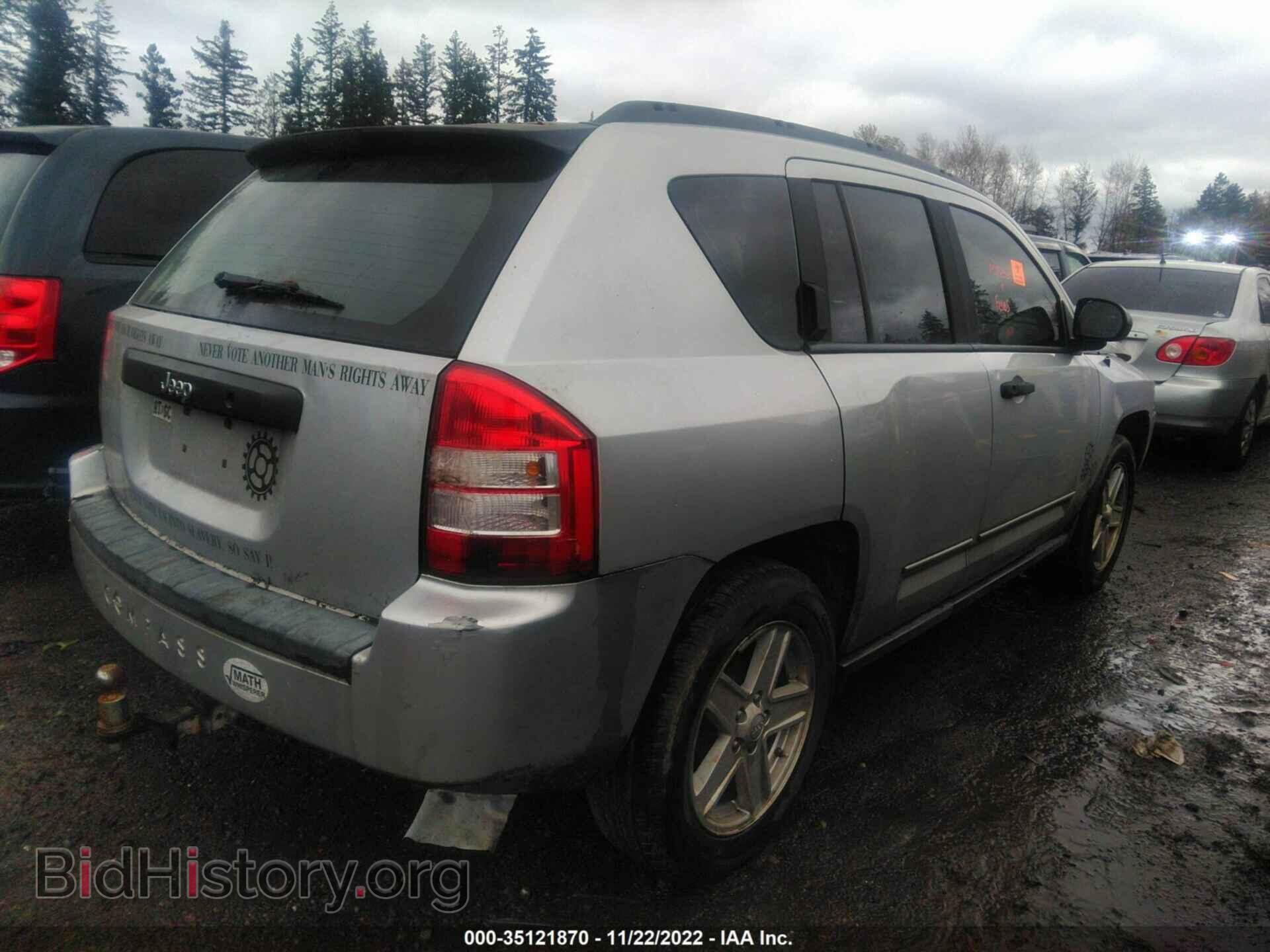 2009 JEEP COMPASS - VIN: 1J4FT47B19D189192 - Фото 4