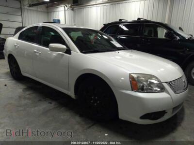 2012 Mitsubishi GALANT ES/SE, белый — VIN 4A32B3FF6CE017728, IAAI