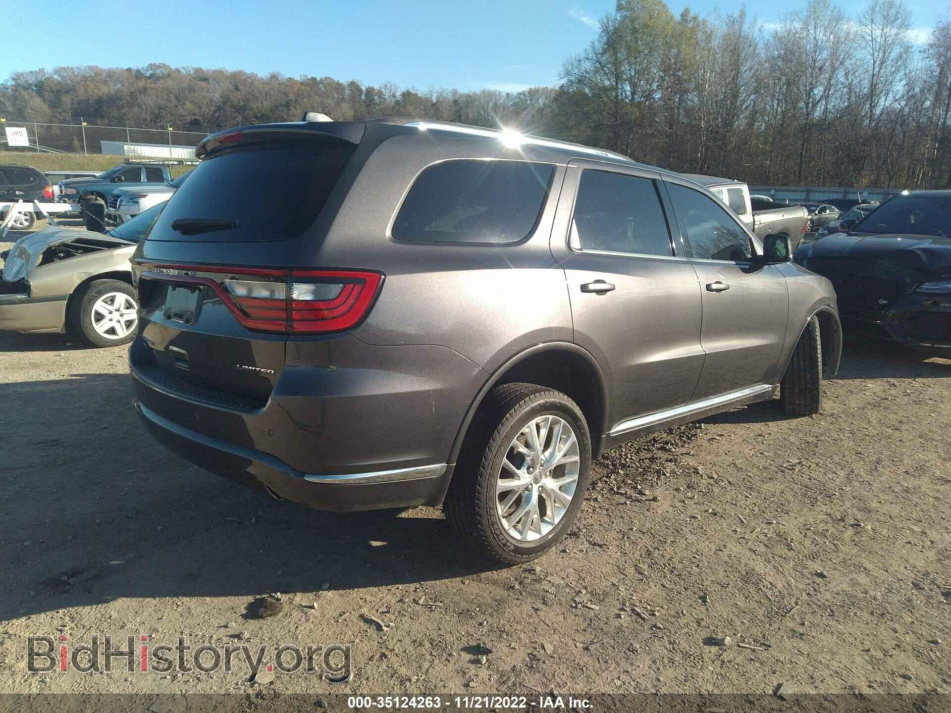 2016 DODGE DURANGO - VIN: 1C4RDJDG3GC433457 - Фото 4