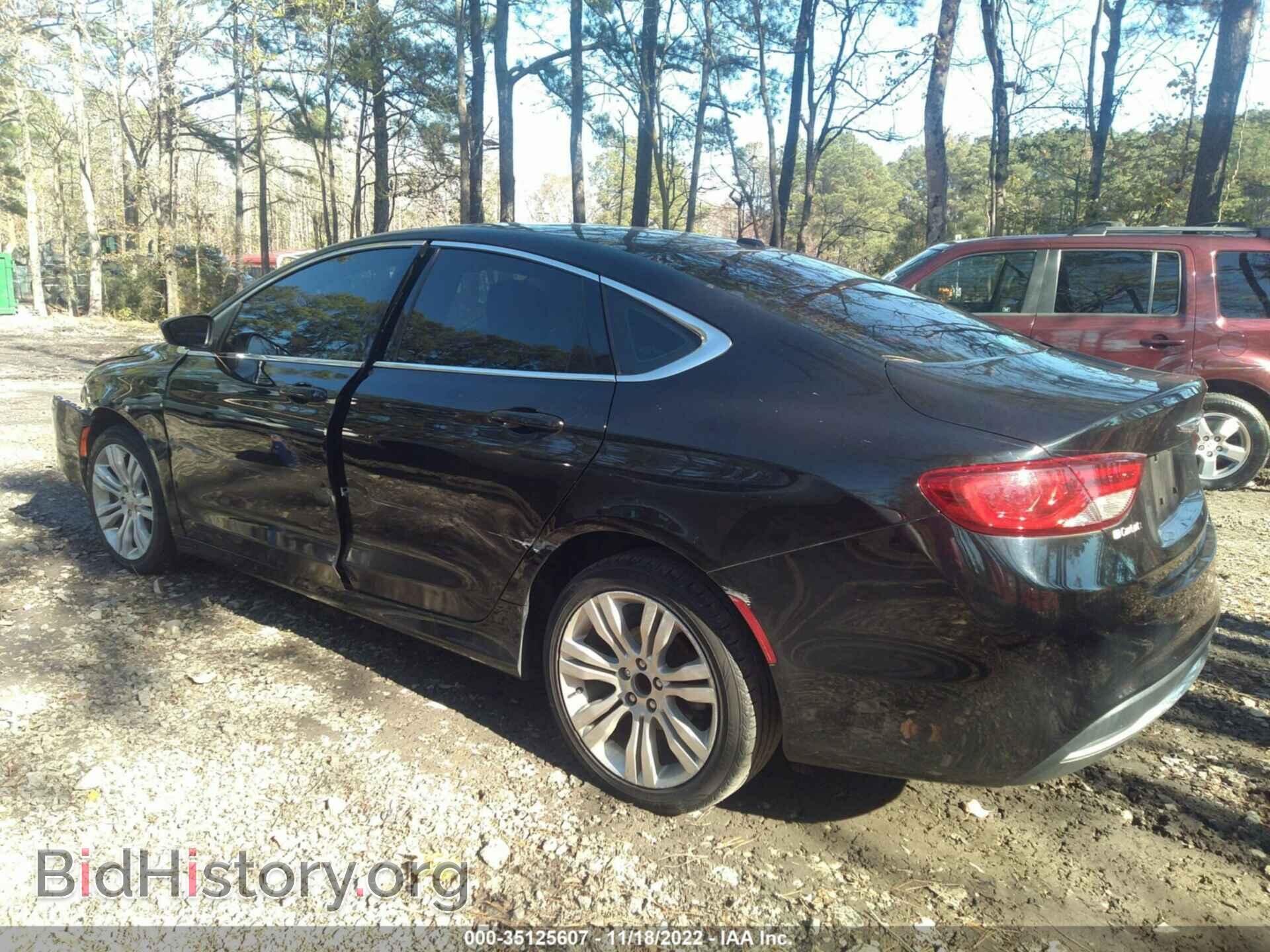 2015 CHRYSLER 200 - VIN: 1C3CCCAB7FN568574 - Фото 3