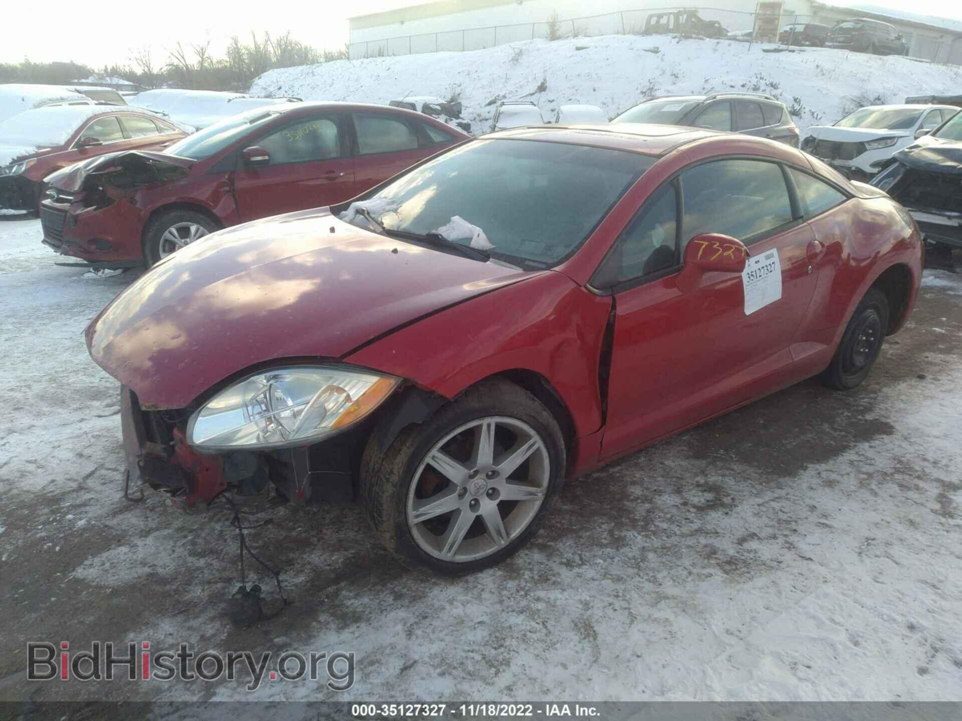 2007 MITSUBISHI ECLIPSE - VIN: 4A3AK34T77E017232 - Фото 2