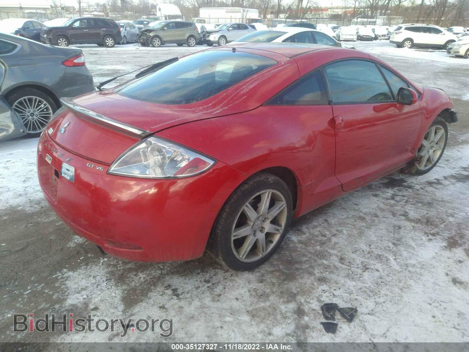 2007 MITSUBISHI ECLIPSE - VIN: 4A3AK34T77E017232 - Фото 4