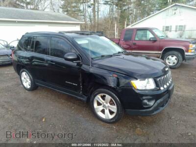 2012 Jeep COMPASS Sport, черный — VIN 1C4NJCBA9CD520818, IAAI