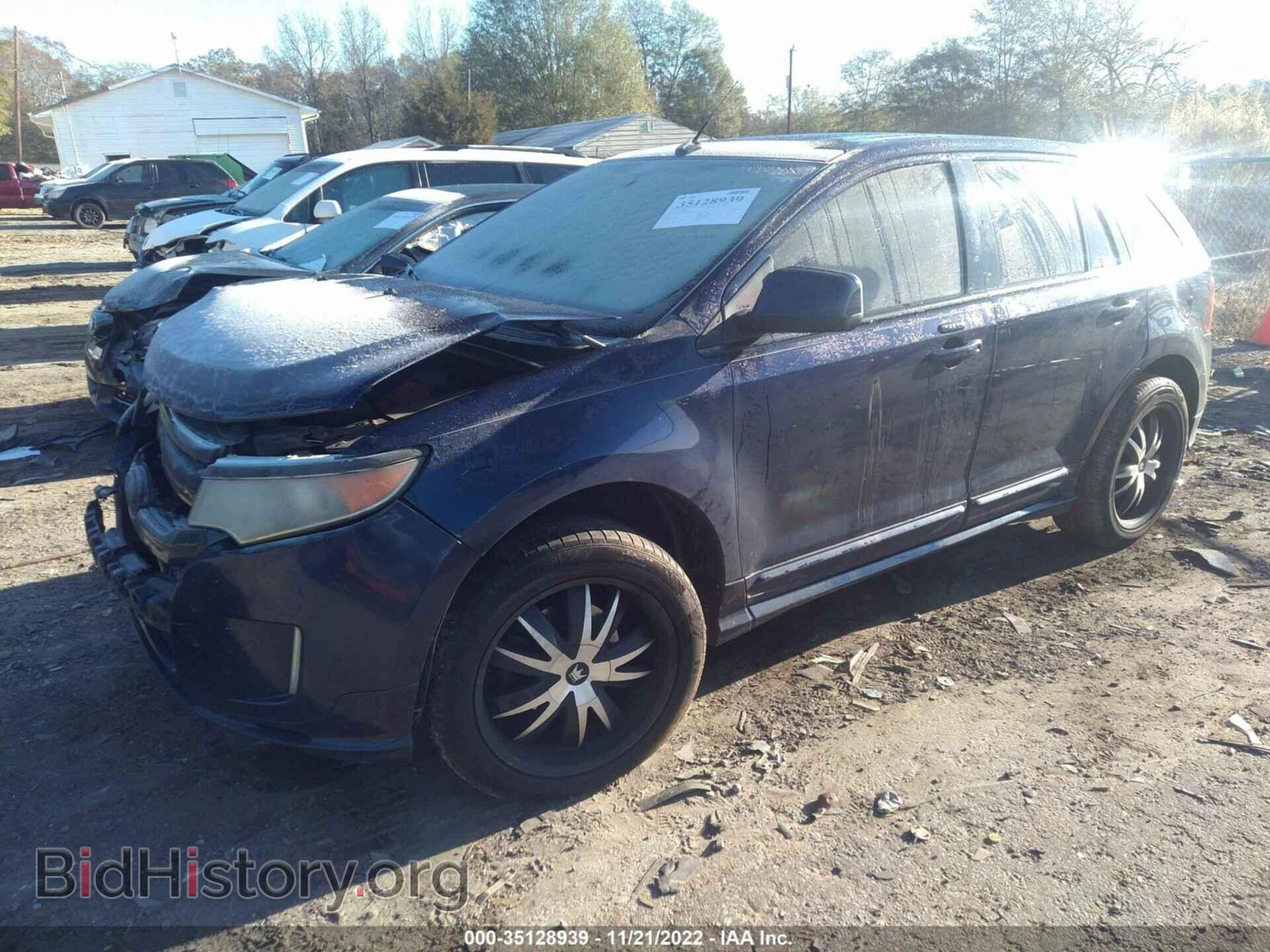 2011 FORD EDGE - VIN: 2FMDK4AKXBBA51621 - Фото 2