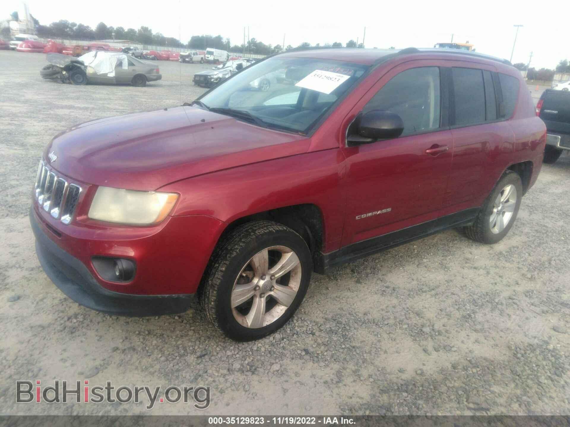 2012 JEEP COMPASS - VIN: 1C4NJCEB9CD610149 - Фото 2