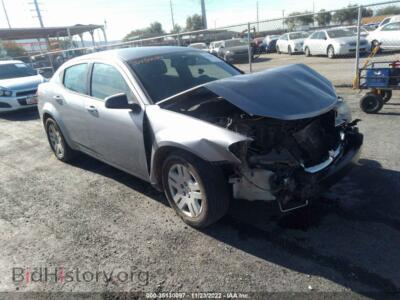 2013 Dodge AVENGER SE, silver — VIN 1C3CDZAB2DN575994, IAAI
