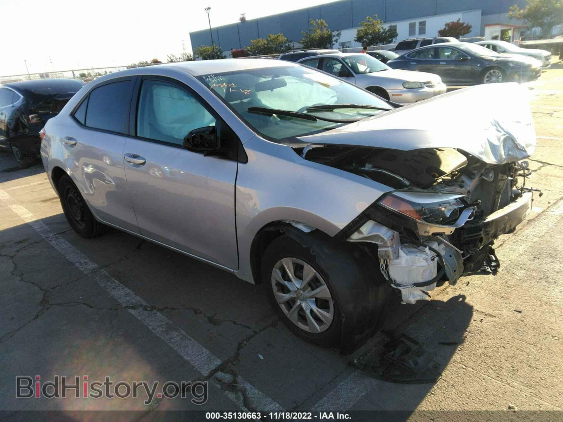 Фотография 5YFBURHE8FP352081 - TOYOTA COROLLA 2015