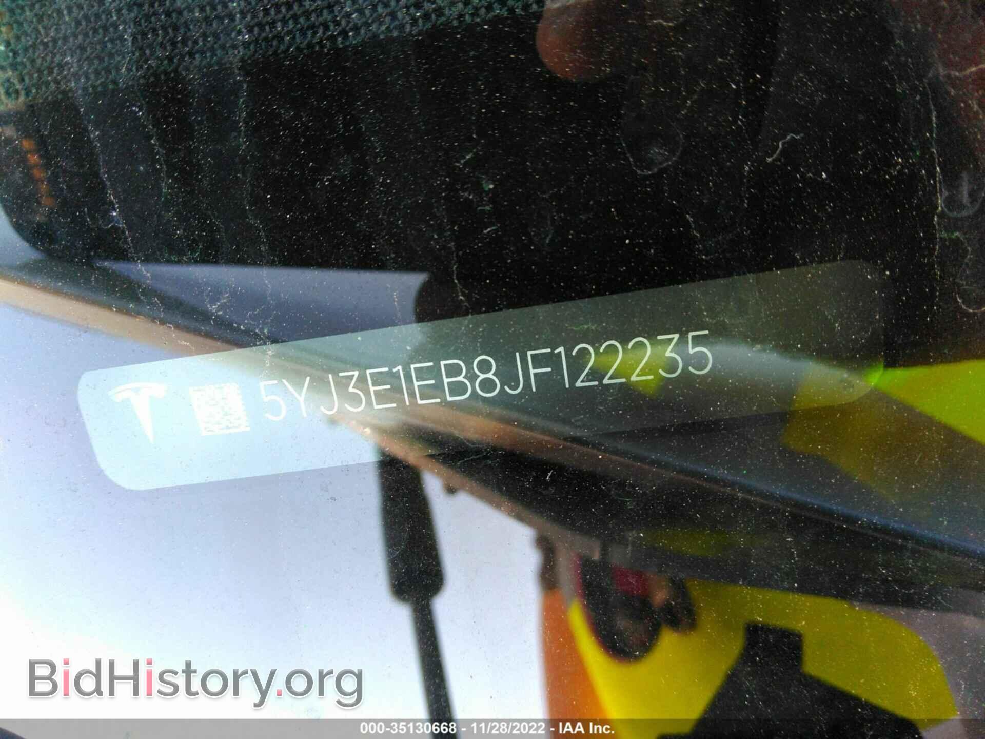 2018 TESLA MODEL 3 - VIN: 5YJ3E1EB8JF122235 - Photo 9