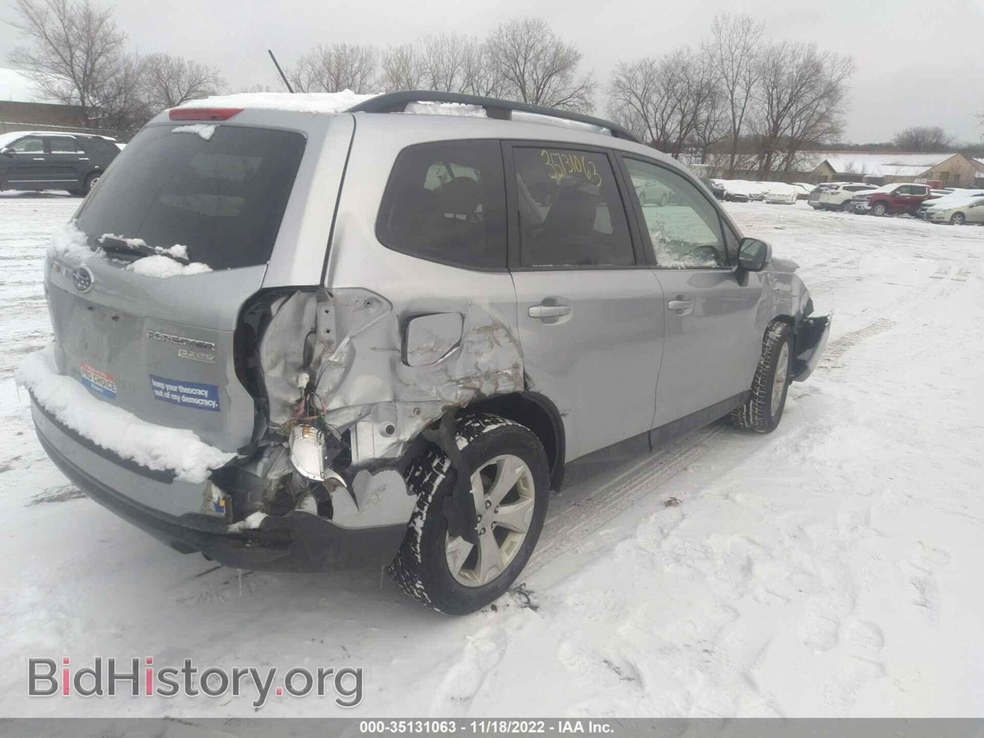 2014 SUBARU FORESTER - VIN: JF2SJAEC4EH542470 - Фото 4