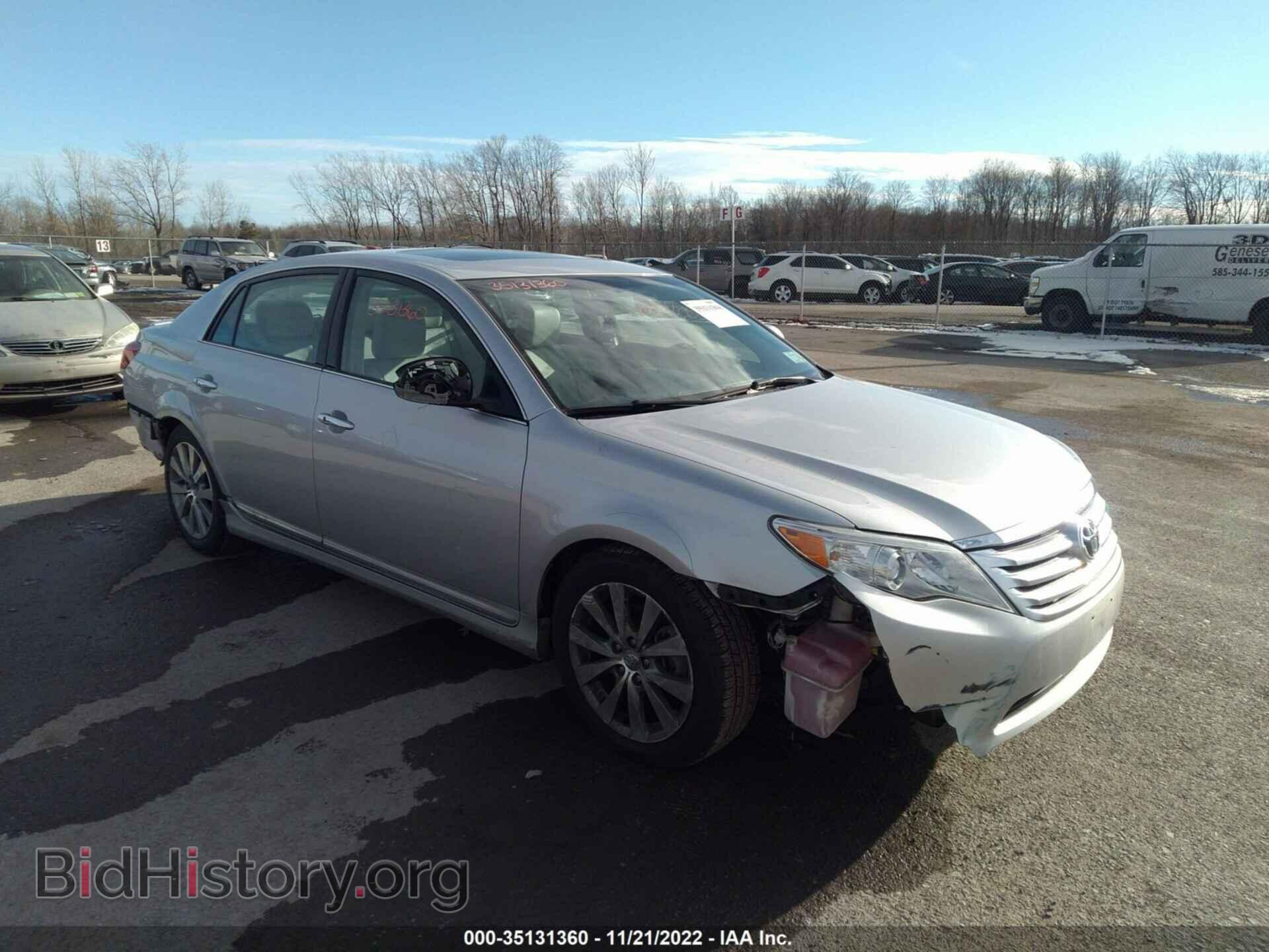 Фотография 4T1BK3DB4CU474008 - TOYOTA AVALON 2012