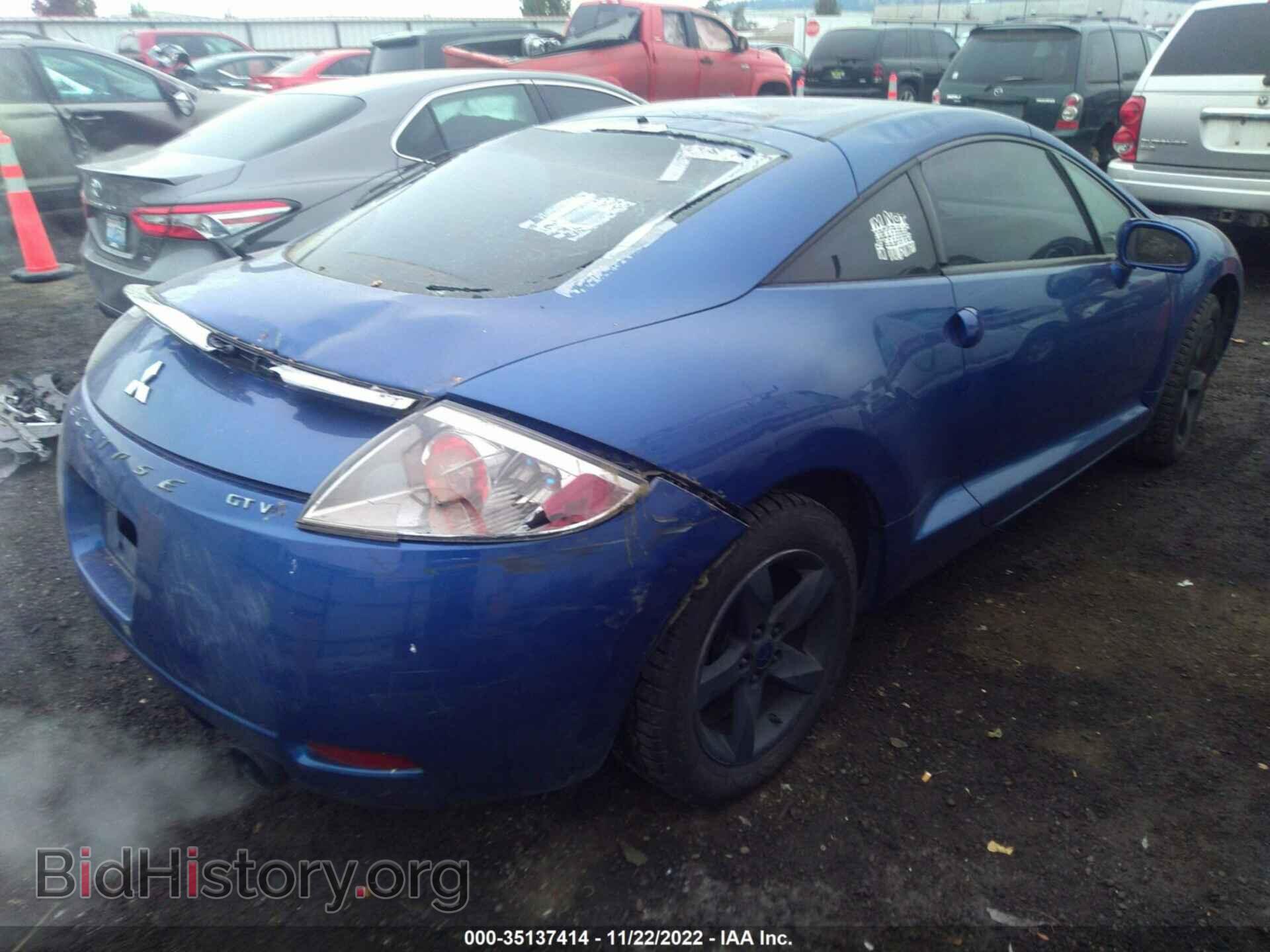 2006 MITSUBISHI ECLIPSE - VIN: 4A3AK34T76E005872 - Фото 4